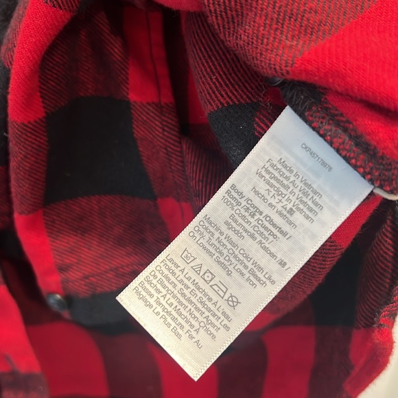MADEWELL Flannel Button Up - Picture 3 of 5